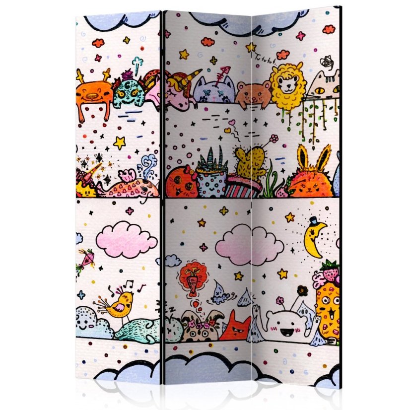 Artgeist Paraván - Funny Animals [Room Dividers]