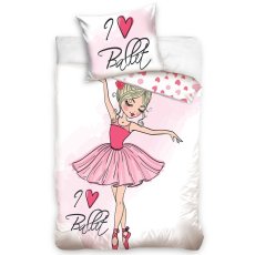 Bavlněné povlečení Baletka z Růžového Snu 140x200/70x90 cm