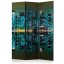 Artgeist Paraván - Gold reflections - NYC [Room Dividers]