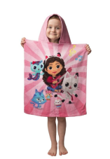 Dětské pončo Gábinin Kouzelný Domek 50x115 c