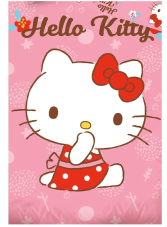 Obliečky do postieľky Hello Kitty Malá Mlsalka 100x135/40x60 cm