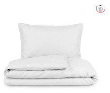 Bavlnené obliečky – jednofarebné 100 % bavlna Biele