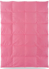 Prikrývka 100 % husacie perie  200x220 cm, 2500 g ružová sypka