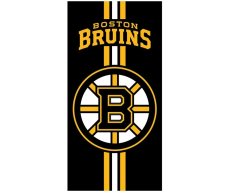 Froté osuška NHL Boston Bruins Prestige Black 70x140 cm