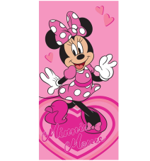 Dětská osuška Minnie Taneční Lekce 70x140 cm