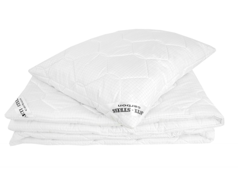 Luxusný celoročný set Carbon Antistress 140x200/70x90 cm