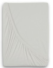 Jersey napínacie prestieradlo s lycrou - biele 165 g / m2