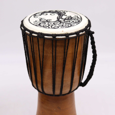 Ručně Vyrobený Buben Djembe - Výška 40 cm