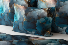 Posteľné obliečky Bavlnený satén Digitál Sterling