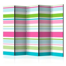 Artgeist Paraván - Bright stripes [Room Dividers]