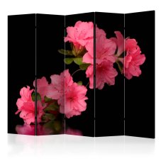 Paraván - Azalea in Black [Room Dividers]