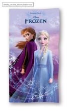 Detská osuška Ľadové kráľovstvo 70x140 cm