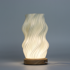 Vlnková Lampa - USB - 3 Nastavenia - Hviezda Skrútená