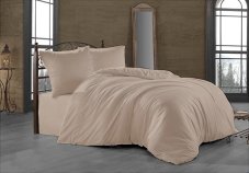 Brotex Obliečky Satén 140x220/70x90cm bežové
