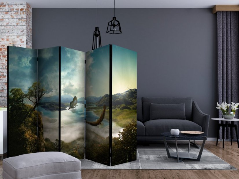 Artgeist Paraván - Flight over the Lake II [Room Dividers]