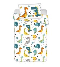 Povlečení do postýlky Dino World baby, 100x135 / 40x60 cm
