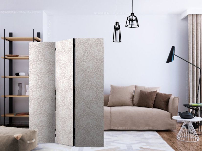 Artgeist Paraván - Knitted Ornaments [Room Dividers]