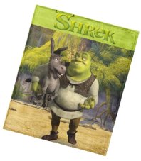 Dětská deka Shrek a Oslík 130x160 cm