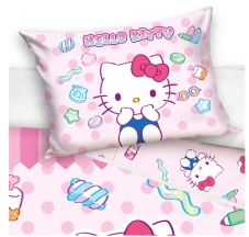Obliečky do postieľky Hello Kitty Sladké Snenie 100x135/40x60 cm