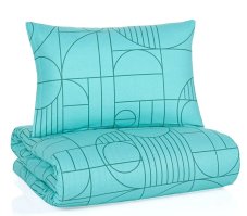 Bavlnené obliečky Geo Aquatic Awe