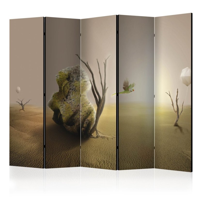 Artgeist Paraván - Abandoned Mask II [Room Dividers]