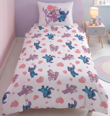 Detské obliečky Lilo a Stitch Nerozlučná Dvojka 140x200/70x90 cm