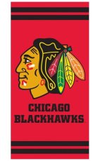 Osuška NHL Chicago Blackhawks 70x140 cm 2. Jakost