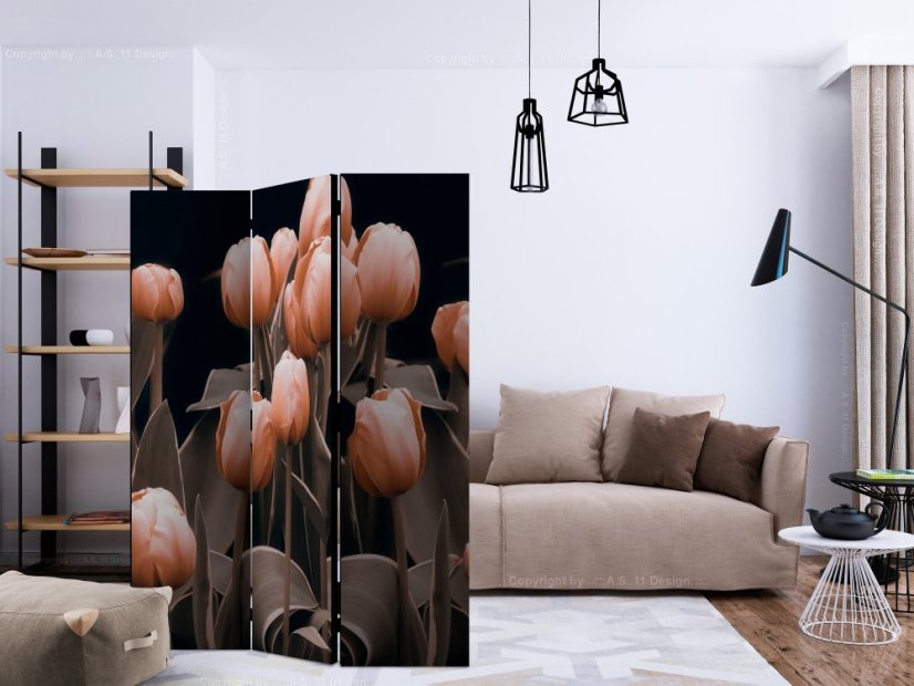 Artgeist Paraván - Ladies among the flowers [Room Dividers]