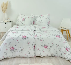 Stanex Luxusní povlečení Mia ružová 140x200 / 70x90 cm