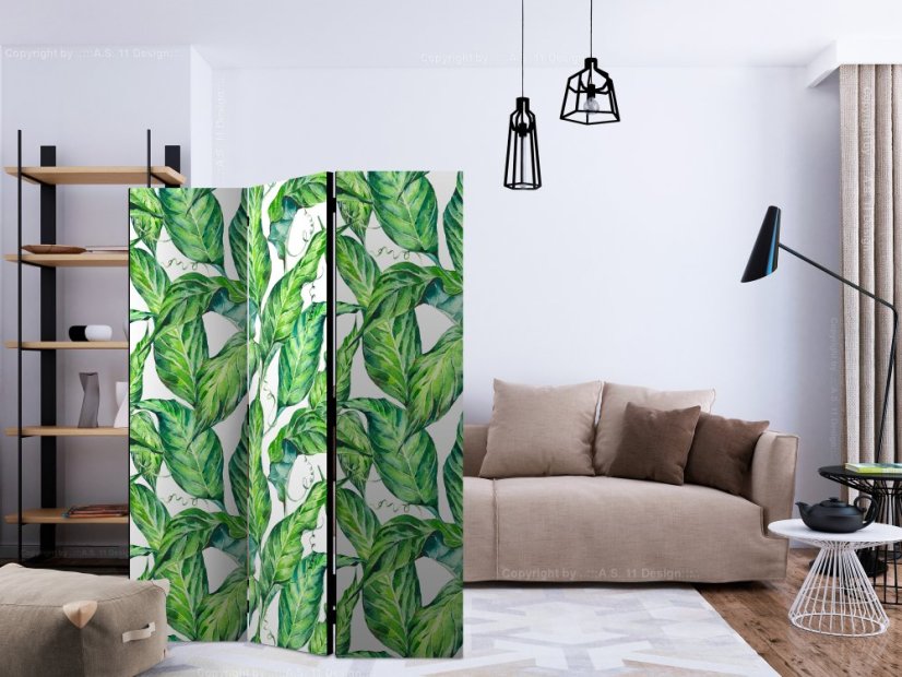 Artgeist Paraván - Long Leaves [Room Dividers]