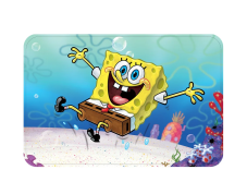 Dětská koupelnová předložka Veselý Sponge Bob