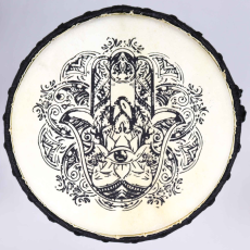 Ručně Vyrobený Buben Djembe - Výška 50 cm