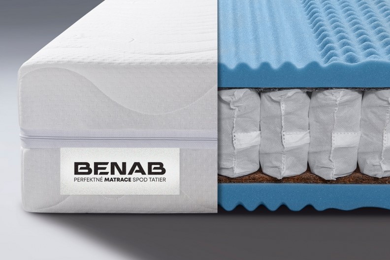 Benab Matrac FYZIO PLUS 1+1 - Rozměr matrace: 195x80 cm