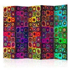 Artgeist Paraván - Colorful Abstract Art II [Room Dividers]