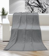 Brotex Mikro deka na jednolůžko 150x200 cm šedá barva