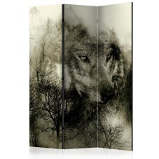Paraván - Mountain Predator (Beige) [Room Dividers]