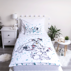 Jerry Fabrics Obliečka do postieľky 101 dalmatincov "Play" 100x135 / 40x60 cm