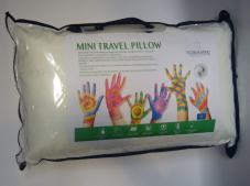 Cestovný vankúš z pamäťovej peny 49x30x12 cm