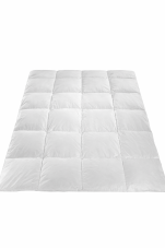 Prikrývka 100 % husacie perie  200x220 cm, 2500 g sypka biela