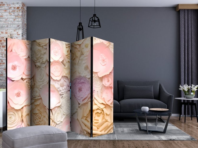 Artgeist Paraván - Flower Bouquet [Room Dividers]