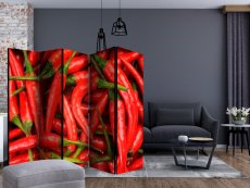 Artgeist Paraván - chili pepper - background [Room Dividers]