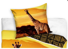 Dětské povlečení Žirafa Etno 140x200 / 70x90 cm