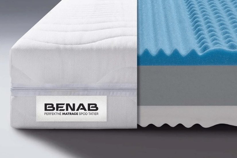 Benab ZERO , 7 Zónový sendvičový matrac  1+1 - Rozměr matrace: 195x85 cm