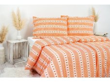 Stanex Luxusní povlečení Barunka oranžová 140x200 / 70x90 cm
