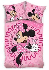 Faro Dětské povlečení  Báječná Minnie140x200 / 70x90 cm