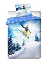 Faro dětské povlečení Snowboarding 140x200 / 70x90 cm