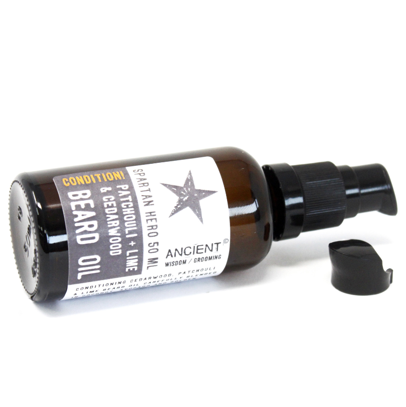 50 ml Olej na bradu - Sparťanský hrdina - Starej se!