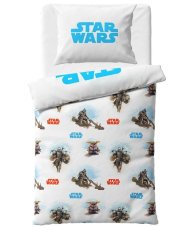 Dětské povlečení Star Wars Baby Yoda 140x200/70x90 cm