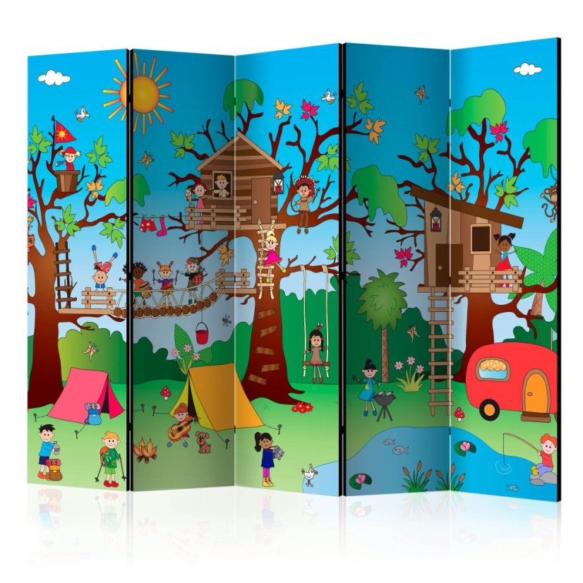 Artgeist Paraván - Happy Children II [Room Dividers]