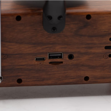 Retro Mini Dvojitý Gramofonový Reproduktor - Bluetooth - 5,4 Wattů